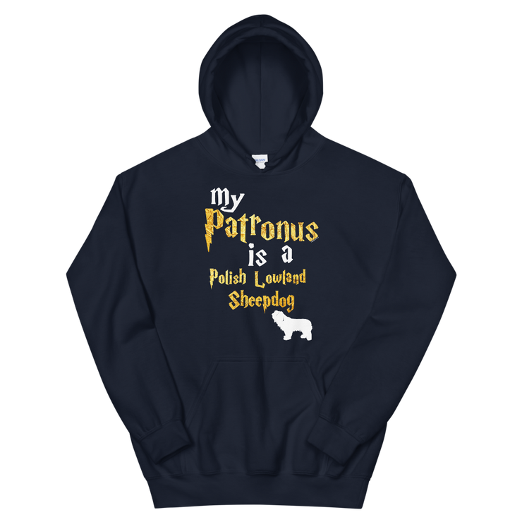 Polish Lowland Sheepdog Hoodie -  Patronus Unisex Hoodie