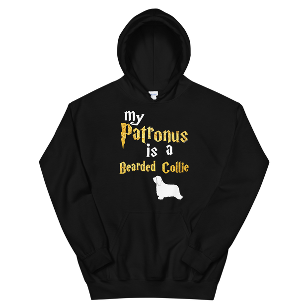 Bearded Collie Hoodie -  Patronus Unisex Hoodie