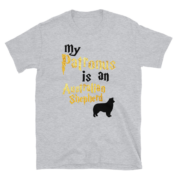 Australian Shepherd Dog T Shirt - Patronus T-shirt