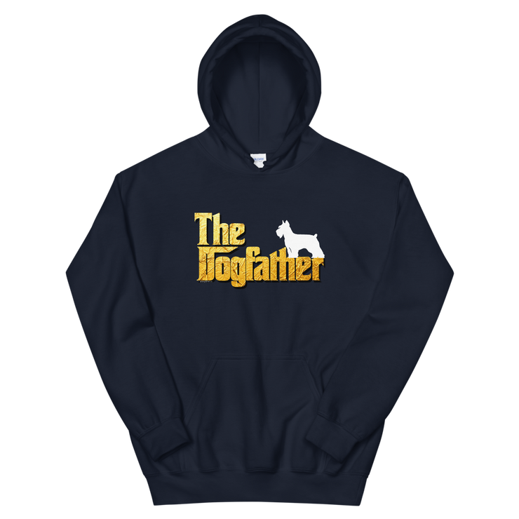 Miniature Schnauzer Dogfather Unisex Hoodie