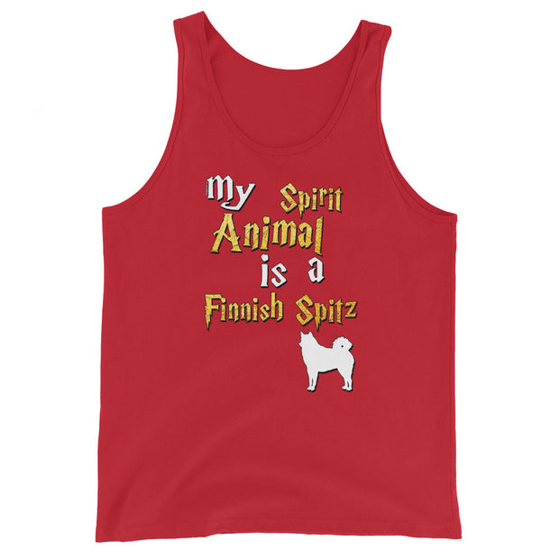 Finnish Spitz Tank Top -  Spirit Animal Unisex