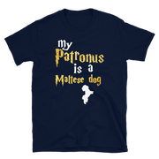 Maltese dog T shirt -  Patronus Unisex T-shirt