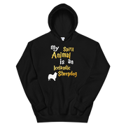 Icelandic Sheepdog Hoodie -  Spirit Animal Unisex Hoodie