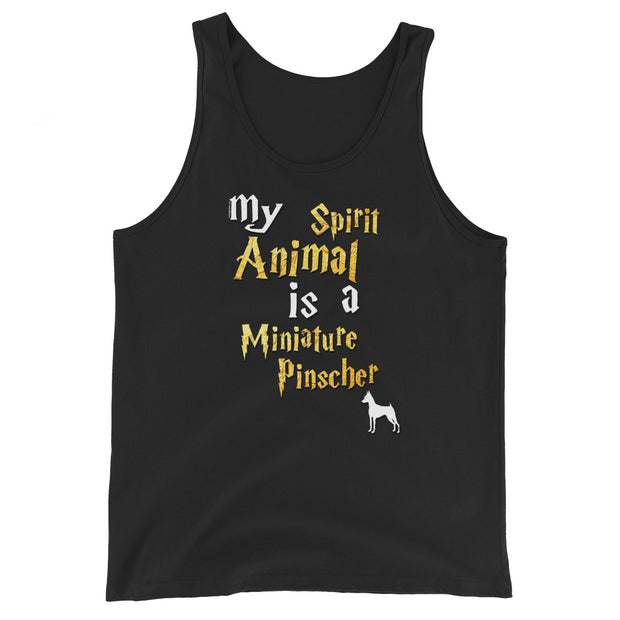 Miniature Pinscher Tank Top -  Spirit Animal Unisex