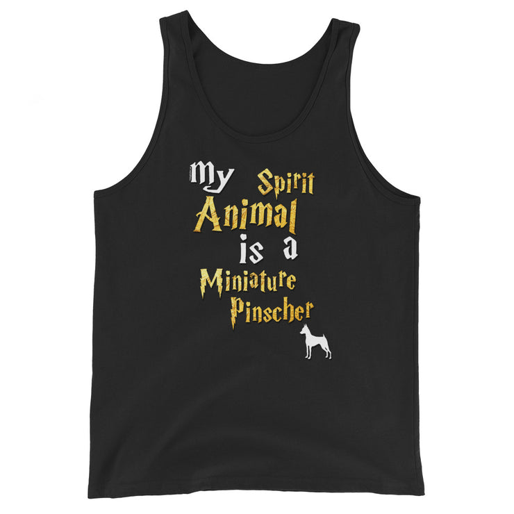 Miniature Pinscher Tank Top -  Spirit Animal Unisex