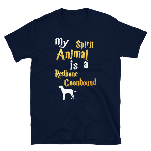 Redbone Coonhound T shirt -  Spirit Animal Unisex T-shirt