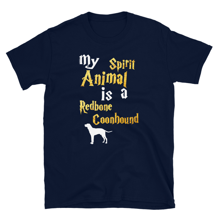 Redbone Coonhound T shirt -  Spirit Animal Unisex T-shirt