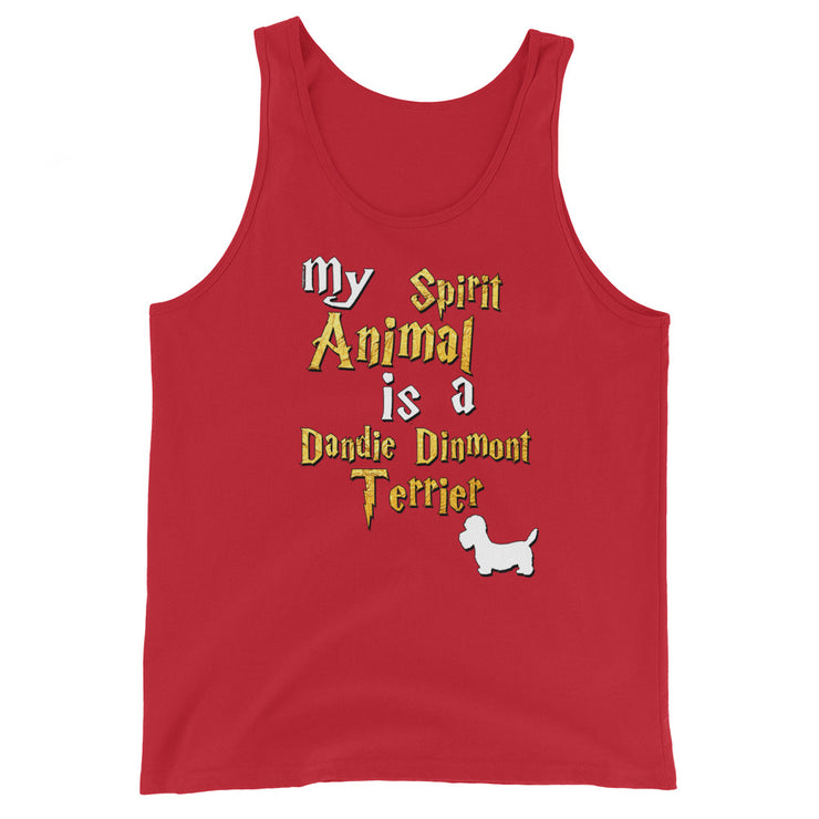 Dandie Dinmont Terrier Tank Top -  Spirit Animal Unisex