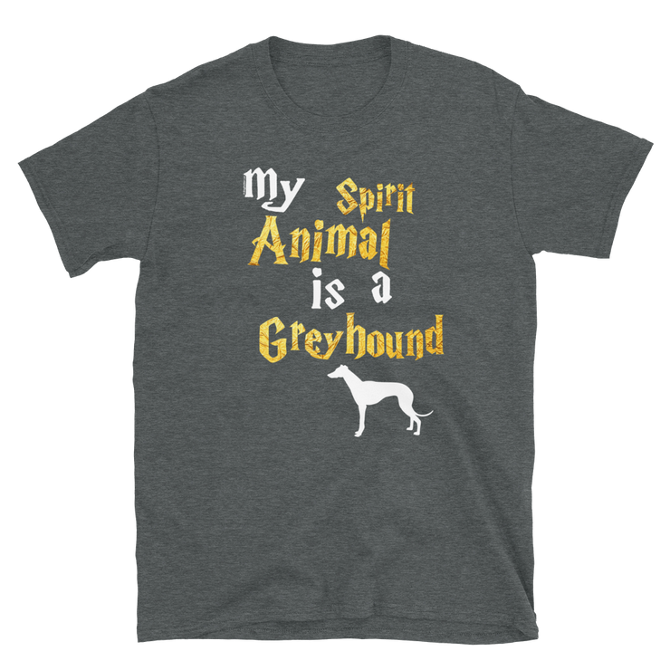Greyhound T shirt -  Spirit Animal Unisex T-shirt