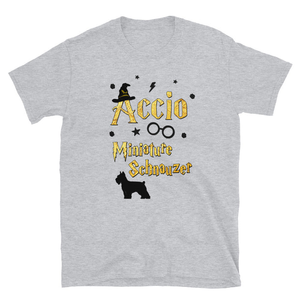 Accio Miniature Schnauzer T Shirt - Unisex