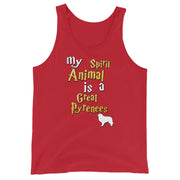Great Pyrenees Tank Top -  Spirit Animal Unisex