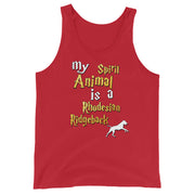 Rhodesian Ridgeback Tank Top -  Spirit Animal Unisex