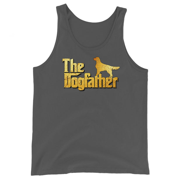 Golden Retriever Tank Top - Dogfather Tank Top Unisex