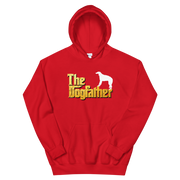 Borzoi Dogfather Unisex Hoodie