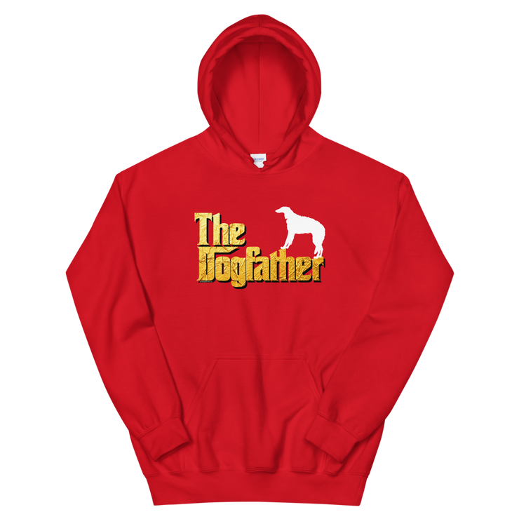 Borzoi Dogfather Unisex Hoodie
