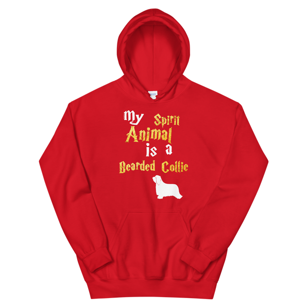 Bearded Collie Hoodie -  Spirit Animal Unisex Hoodie