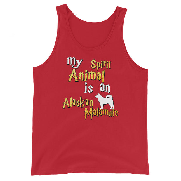 Alaskan Malamute Tank Top -  Spirit Animal Unisex