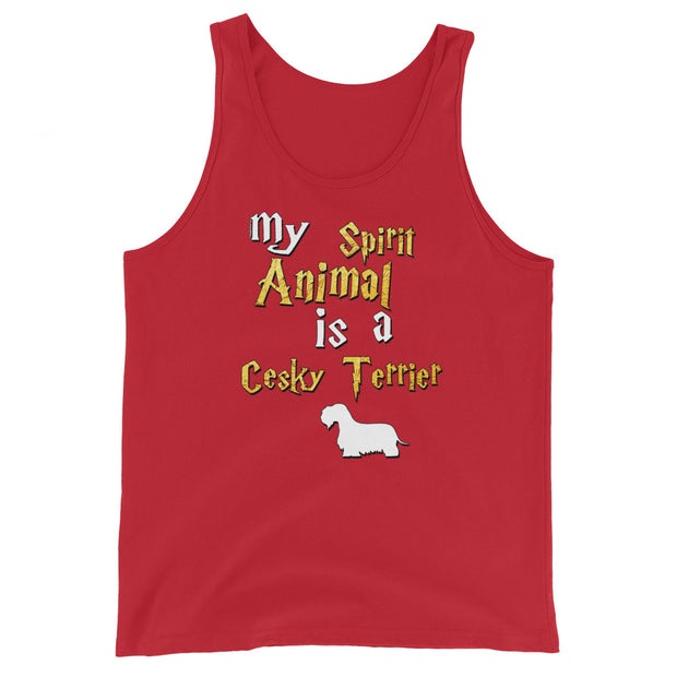 Cesky Terrier Tank Top -  Spirit Animal Unisex