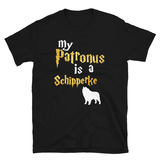 Schipperke T shirt -  Patronus Unisex T-shirt