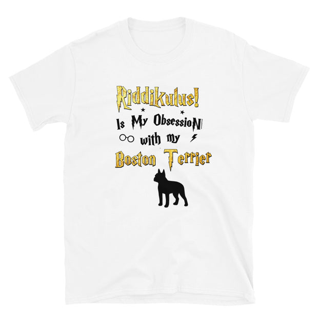 Boston Terrier T Shirt - Riddikulus Shirt