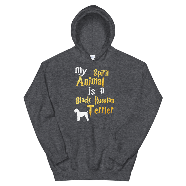 Black Russian Terrier Hoodie -  Spirit Animal Unisex Hoodie