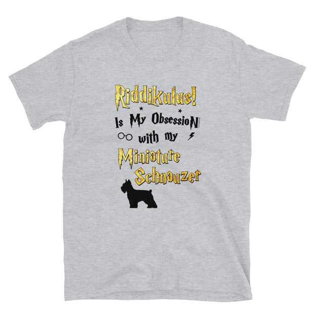 Miniature Schnauzer T Shirt - Riddikulus Shirt