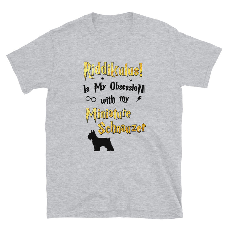 Miniature Schnauzer T Shirt - Riddikulus Shirt