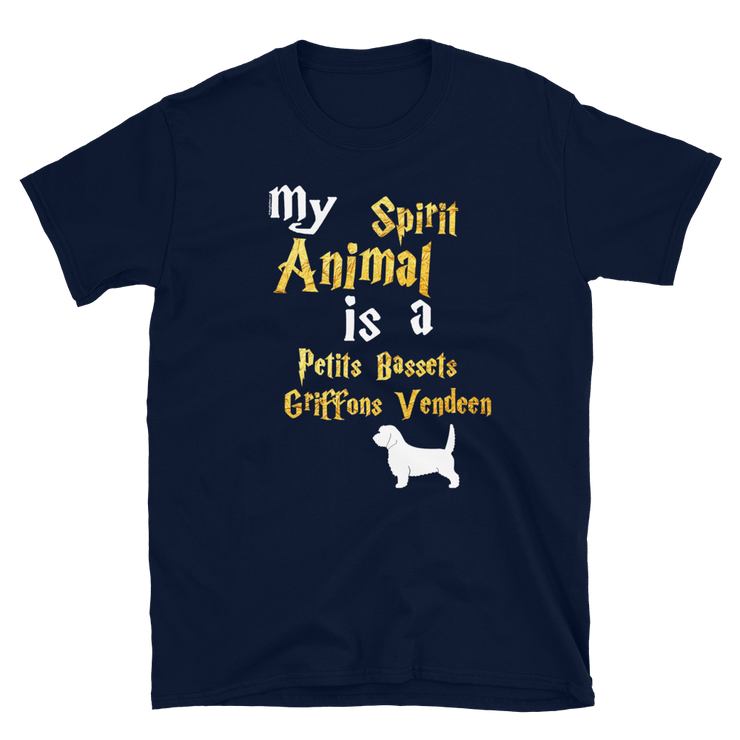 Petits Bassets Griffons Vendeen T shirt -  Spirit Animal Unisex T-shirt