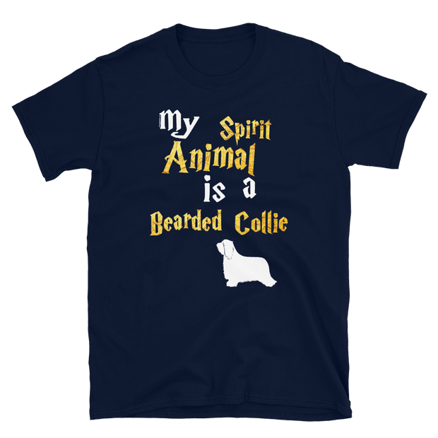 Bearded Collie T shirt -  Spirit Animal Unisex T-shirt