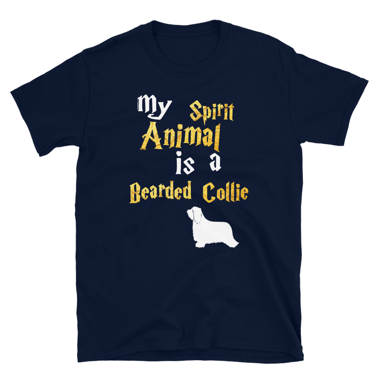 Bearded Collie T shirt -  Spirit Animal Unisex T-shirt