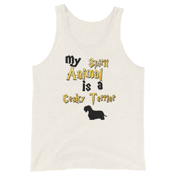 Cesky Terrier Tank Top - Spirit Animal Unisex