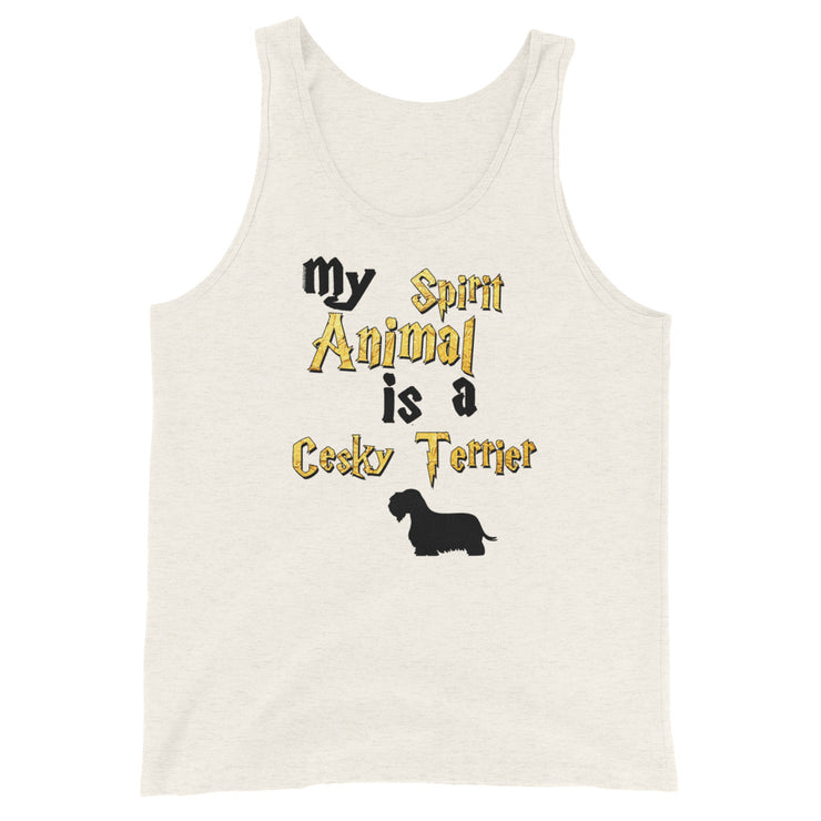 Cesky Terrier Tank Top - Spirit Animal Unisex