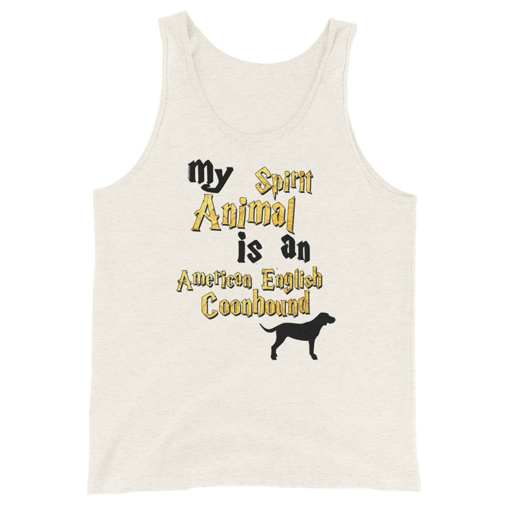 American English Coonhound Tank Top - Spirit Animal Unisex