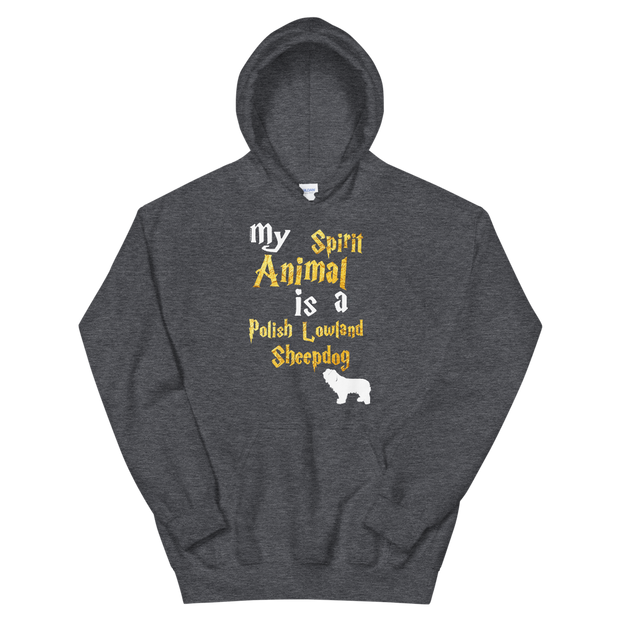 Polish Lowland Sheepdog Hoodie -  Spirit Animal Unisex Hoodie