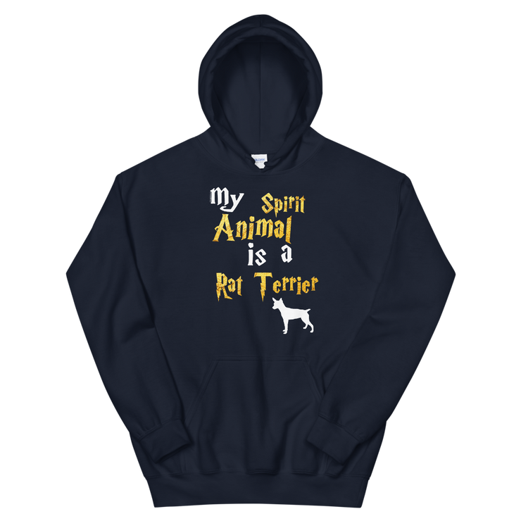 Rat Terrier Hoodie -  Spirit Animal Unisex Hoodie