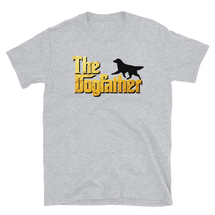 Flat Coated Retriever T Shirt - Dogfather Unisex