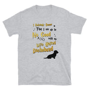 I Solemnly Swear Shirt - Wire Haired Dachshund T-Shirt