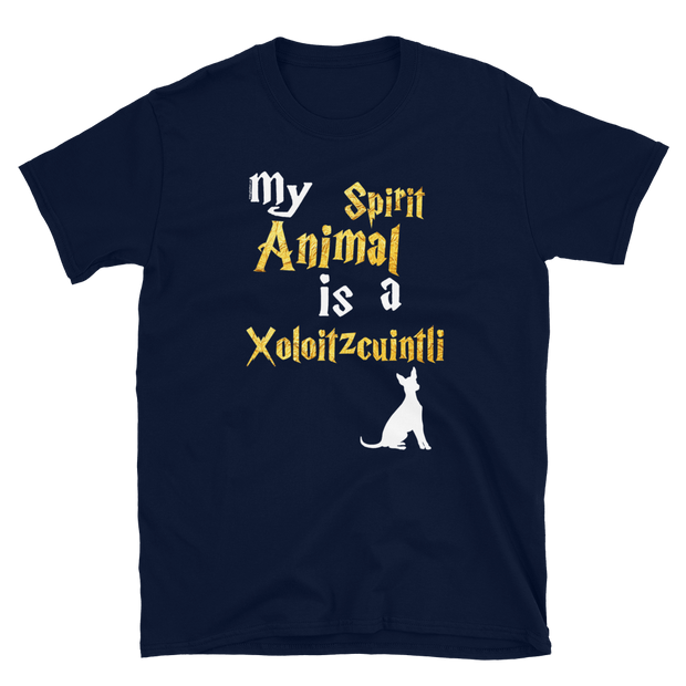 Xoloitzcuintli T shirt -  Spirit Animal Unisex T-shirt