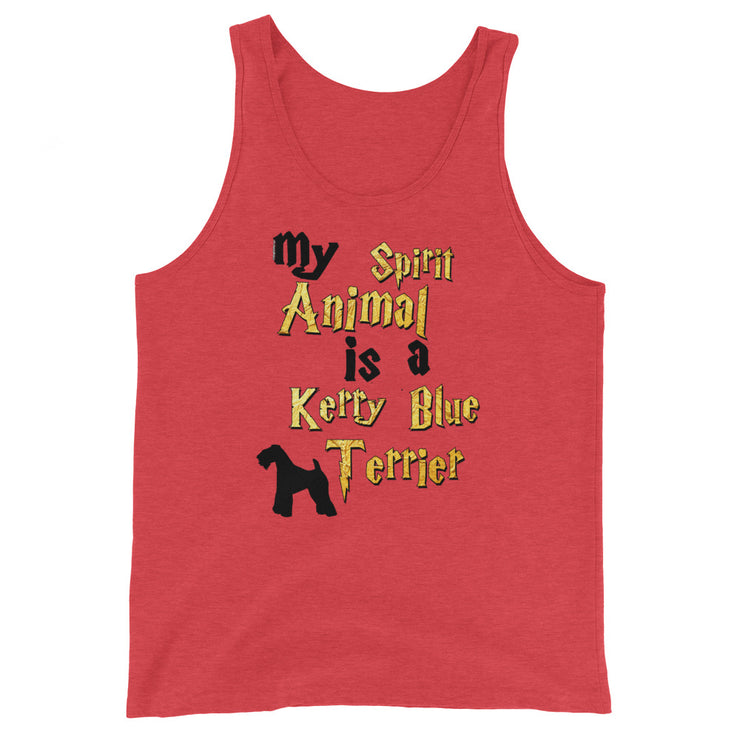Kerry Blue Terrier Tank Top - Spirit Animal Unisex