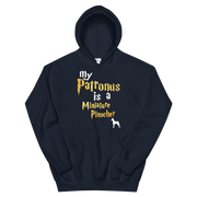 Miniature Pinscher Hoodie -  Patronus Unisex Hoodie