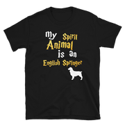 English Springer T shirt -  Spirit Animal Unisex T-shirt