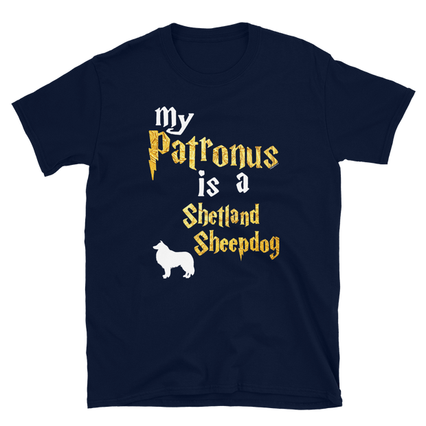 Shetland Sheepdog T shirt -  Patronus Unisex T-shirt