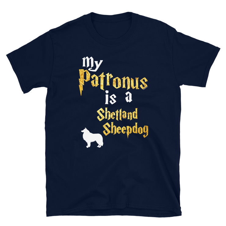 Shetland Sheepdog T shirt -  Patronus Unisex T-shirt