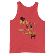 Black and Tan Coonhound Tank Top - Patronus Unisex