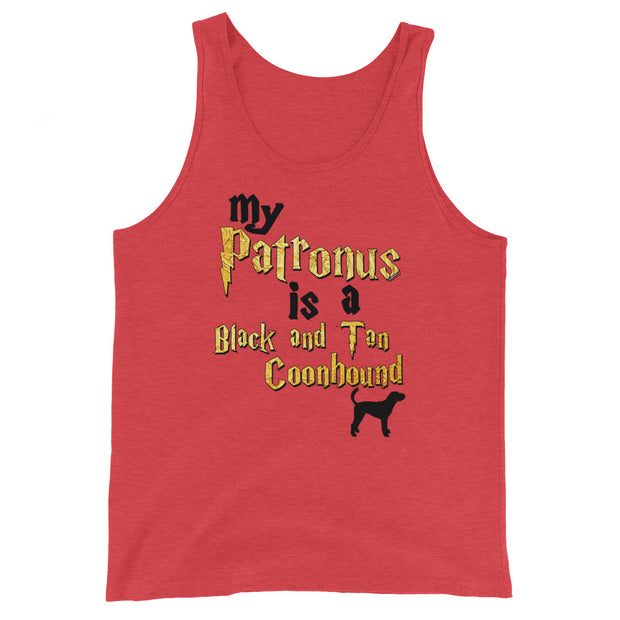 Black and Tan Coonhound Tank Top - Patronus Unisex