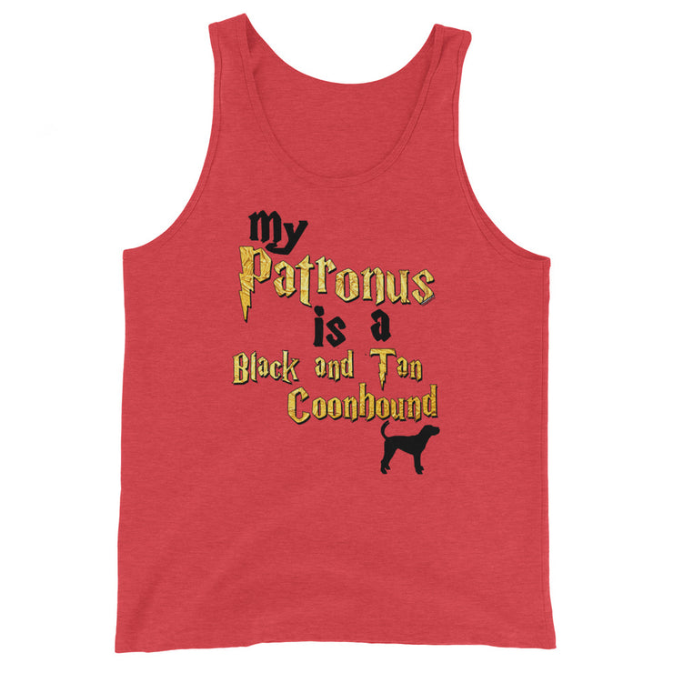 Black and Tan Coonhound Tank Top - Patronus Unisex