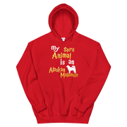 Alaskan Malamute Hoodie -  Spirit Animal Unisex Hoodie