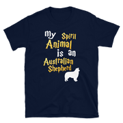 Australian Shepherd Dog T shirt -  Spirit Animal Unisex T-shirt