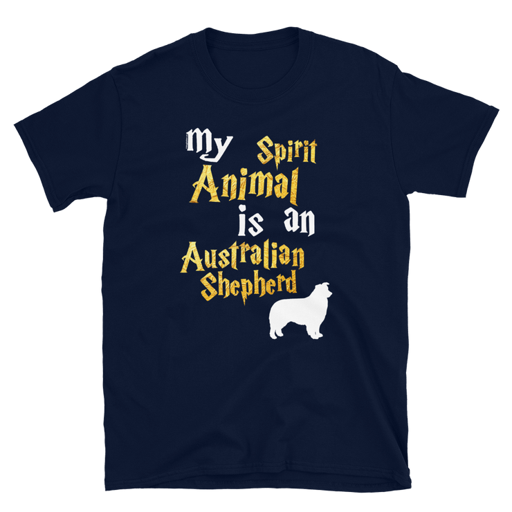 Australian Shepherd Dog T shirt -  Spirit Animal Unisex T-shirt
