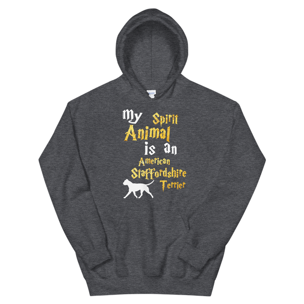 American Staffordshire Terrier Hoodie -  Spirit Animal Unisex Hoodie
